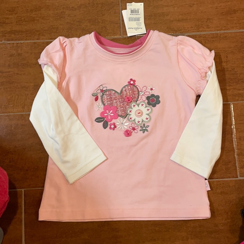 Girls Long Sleeve Shirt Size 2